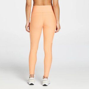 Alpine Design Women's Selina High Rise Tights Bright Orange Size Small NWT